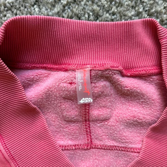 Free People FP Movement Intercept Romper NWOT Hibiscus Pink Small - Picture 6 of 8